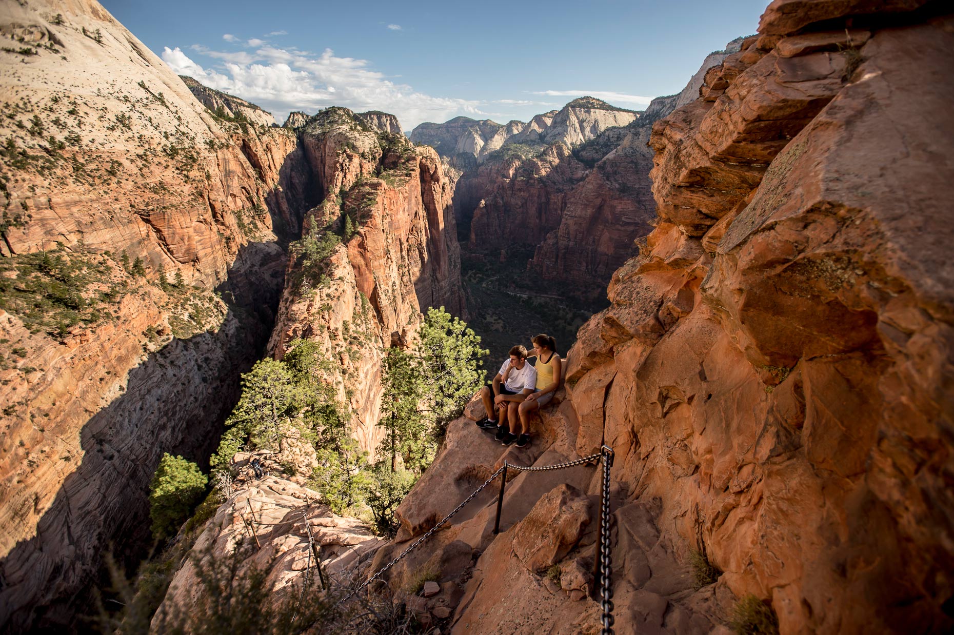 Active Lifestyle Photography - Couple at Angels Landing