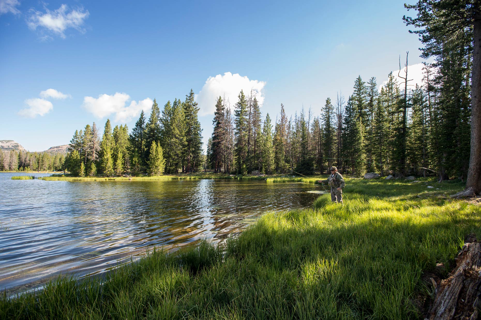 Active Lifestyle Photography - Fly-Fishing in the Uintas