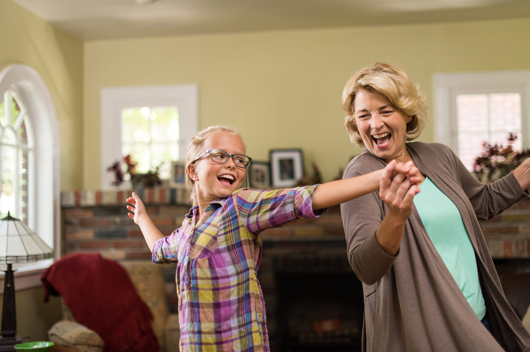 Dancing with Grandma-Advertising Photography