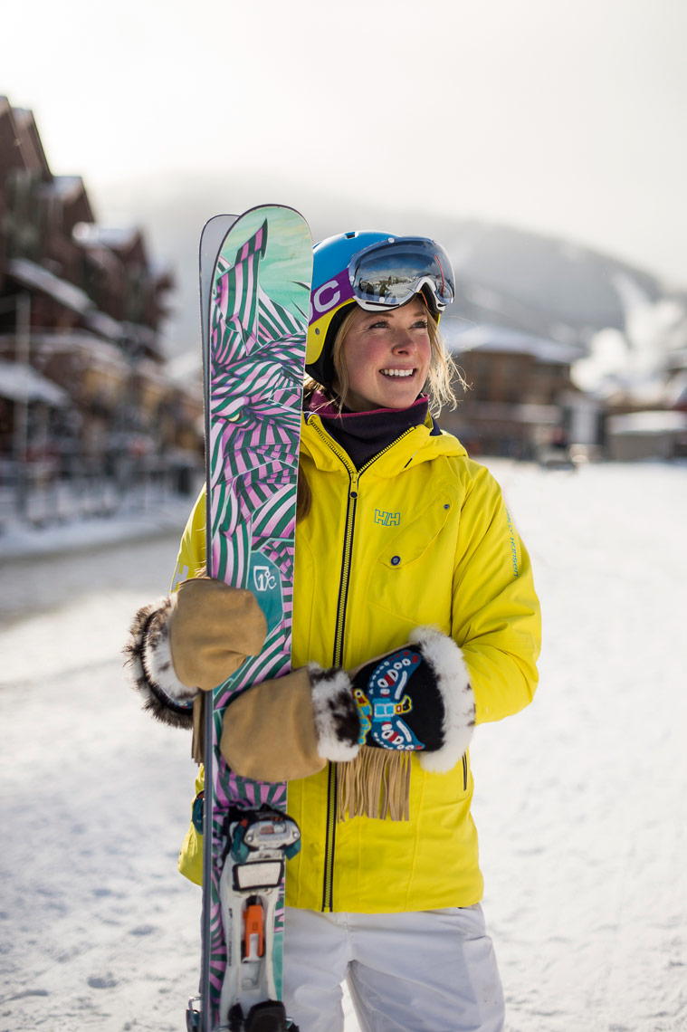Editorial Portrait Photography -Portrait Olympic Skiier